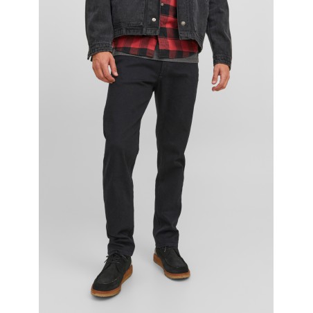 JACK & JONES Iclark Jjevan Ge 598 - Sort Denim