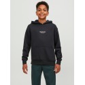 JACK & JONES JUNIOR Jorvesterbro Sweat Hood  Junior - Sort