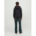 JACK & JONES JUNIOR Jorvesterbro Sweat Hood  Junior - Sort