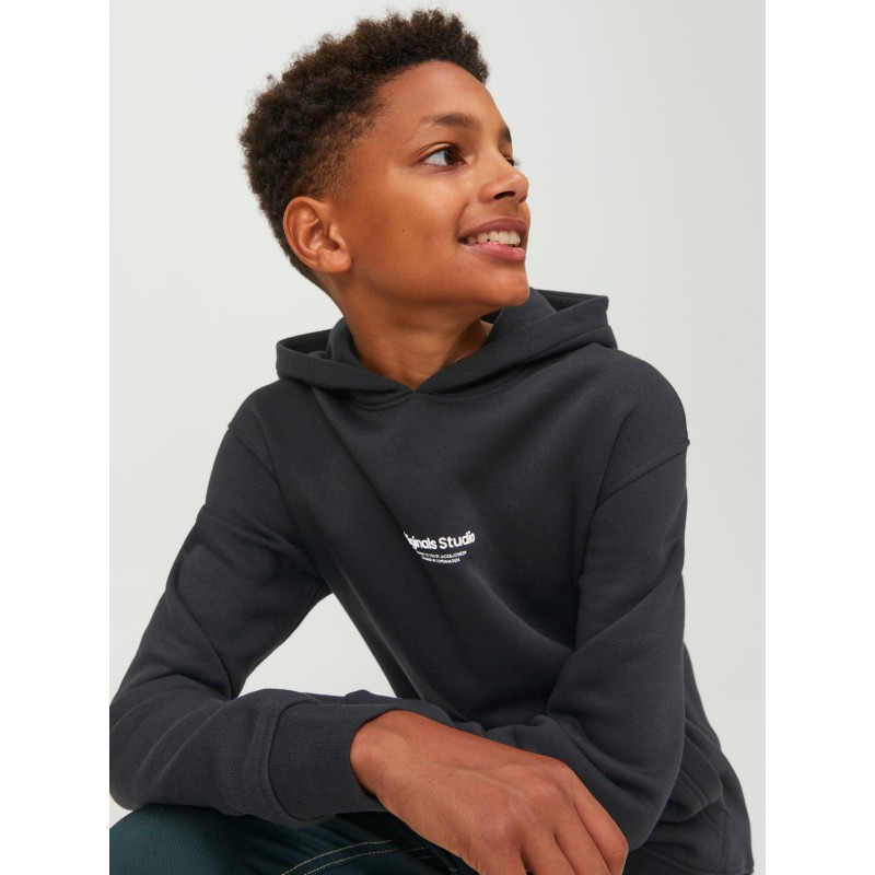 JACK & JONES JUNIOR Jorvesterbro Sweat Hood  Junior - Sort