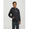 JACK & JONES Junior Vesterbro Hoodie - Sort