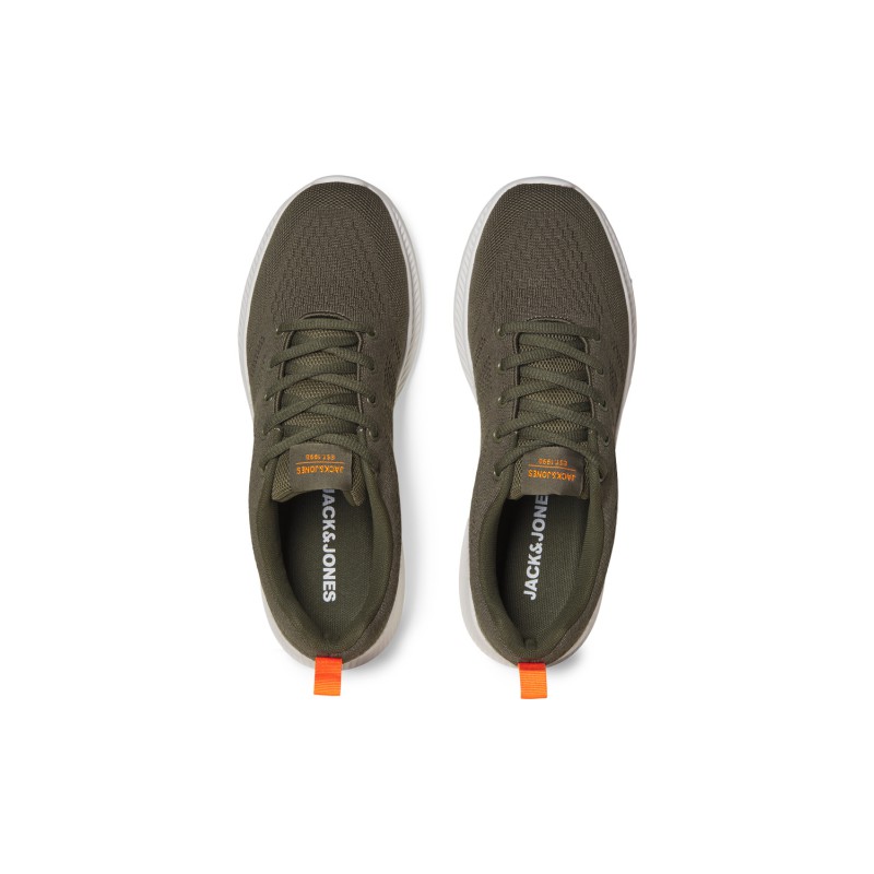 JACK & JONES Jfwcroxley Knit Sneaker - Olive Night