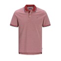 JACK & JONES Jprbluwin Polo Kortærmet  Pls - Red Dahlia