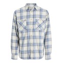 JACK & JONES Michael L/S Overskjorte - Whisper White