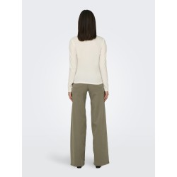 JDY Solar L/S Bluse - Cloud Dancer