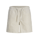 JACK & JONES Jaiden Summer Hør Blend Shorts - Crockery