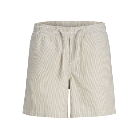 JACK & JONES Jaiden Summer Hør Blend Shorts - Crockery