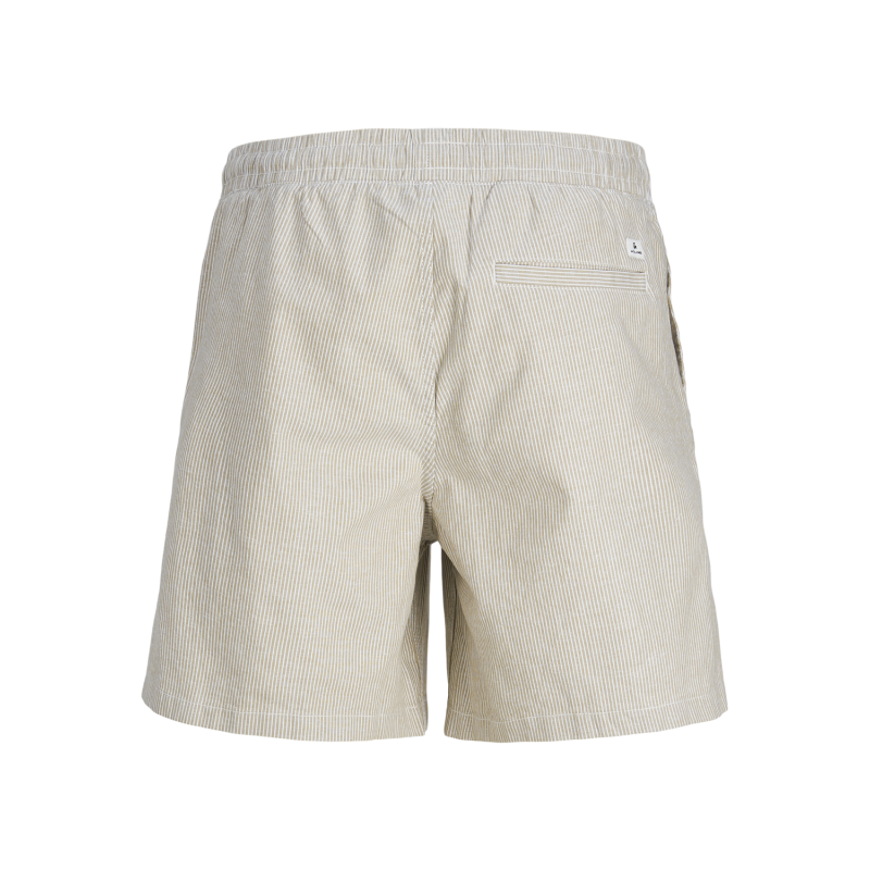 JACK & JONES Jaiden Summer Hør Blend Shorts - Crockery