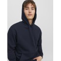 JACK & JONES Ebradley Sweat Hood - Navy Blazer