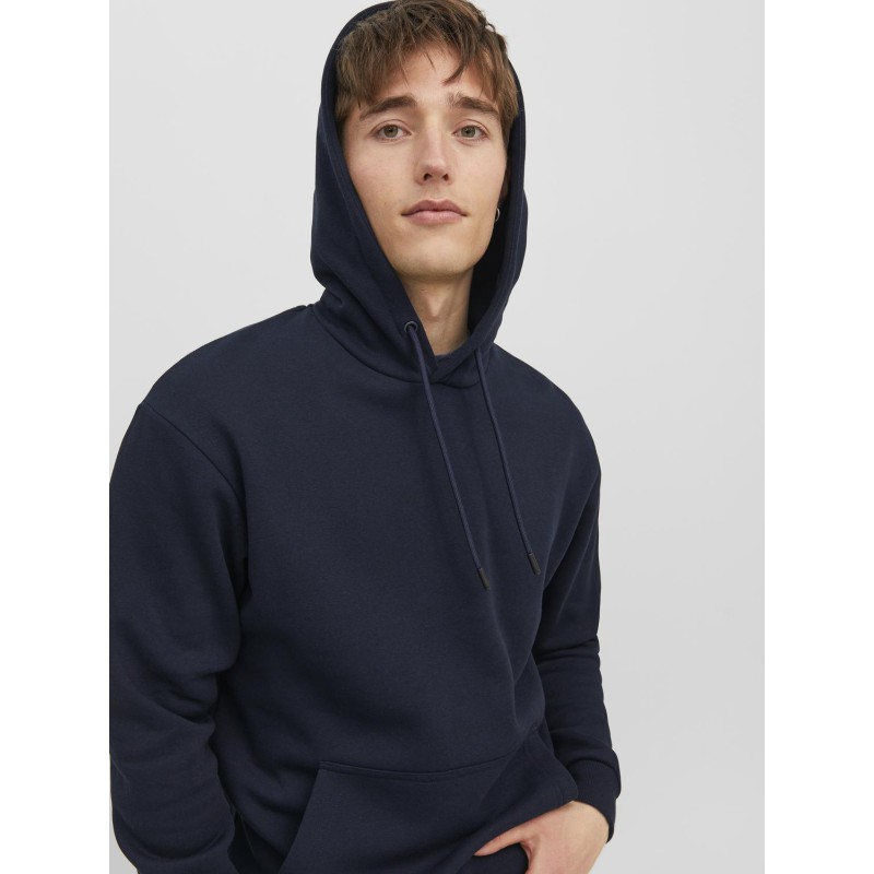 JACK & JONES Ebradley Sweat Hood - Navy Blazer