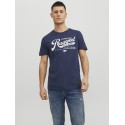 JACK & JONES Ejeans Tee Kortærmet O-Neck  23/24 - Mood Indigo