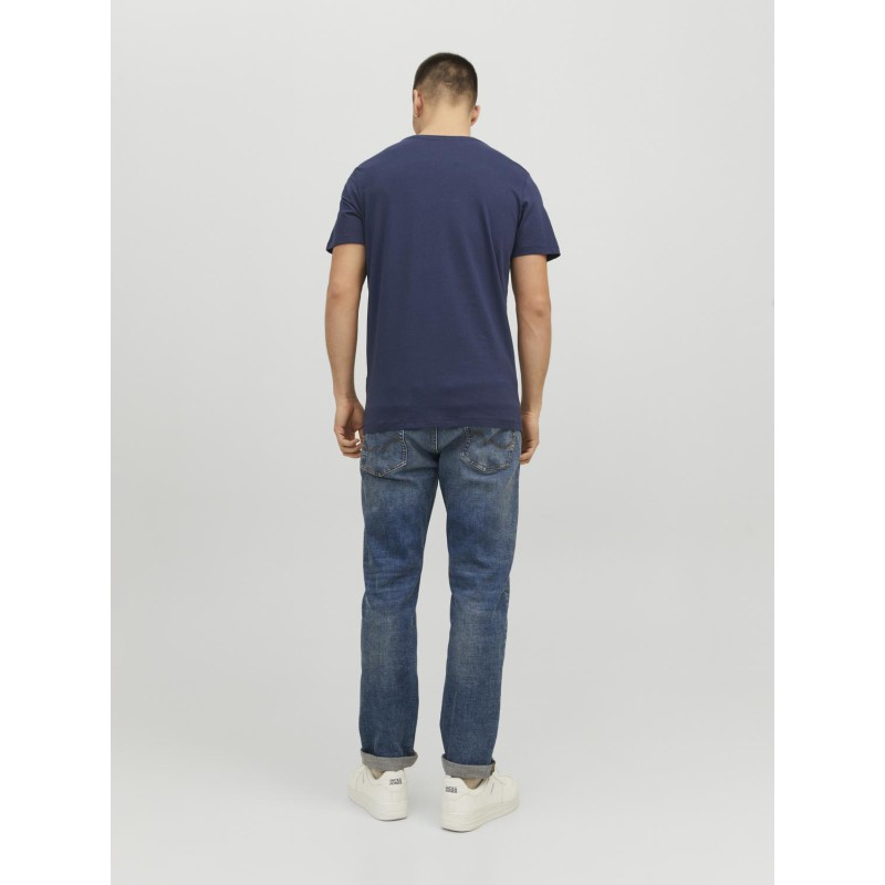 JACK & JONES Ejeans Tee Kortærmet O-Neck  23/24 - Mood Indigo