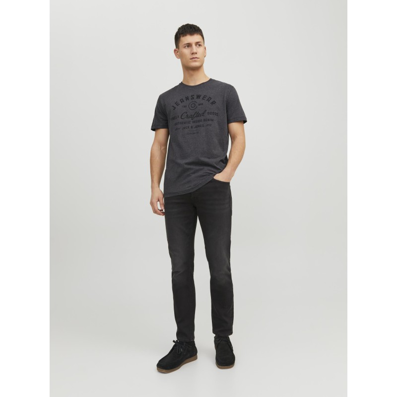 JACK & JONES Jeans T-shirt  - Dark Grey Melange
