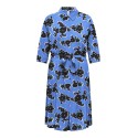 ONLY CARMAKOMA Nova Life 3/4 Calf Shirt Kjole - Dazzling Blue