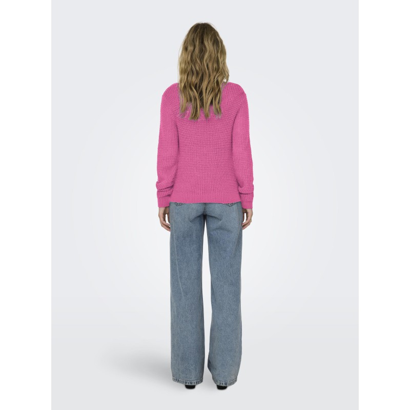 JDY Ellen L/S Strik Pullover - Ibis Rose