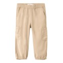 NAME IT Mini Bella Baggy Twill Bukser - Safari