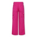 KIDS ONLY Yarrow-Vox Straight Cargo Bukser - Raspberry Rose