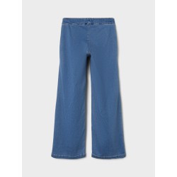 NAME IT Kids Salli Brede Jeans  - Light Blue Denim