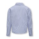 KIDS ONLY Pansy Nina Langærmet Stripe Shirt Vævet - Cloud Dancer