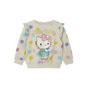 NAME IT Mini Jasa Hellokitty Sweatshirt - Peyote Melange