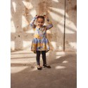 NAME IT Mini Birgit L/S Kjole - Blue Ice