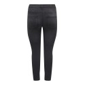 ONLY CARMAKOMA Mila-Iris Højtaljede Skinny Jeans - Washed Black