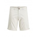 JACK & JONES Bowie Solid Shorts - Silver Birch