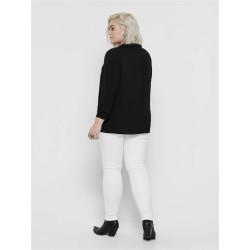 ONLY CARMAKOMA Augusta Højtaljede Skinny Jeans - Hvid