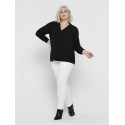 ONLY CARMAKOMA Augusta Højtaljede Skinny Jeans - Hvid