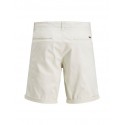 JACK & JONES Bowie Solid Shorts - Silver Birch