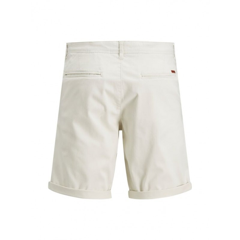 JACK & JONES Bowie Solid Shorts - Silver Birch
