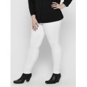 ONLY CARMAKOMA Augusta Højtaljede Skinny Jeans - Hvid