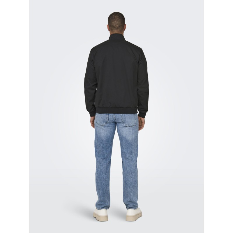 ONLY & SONS Alexander Harrington Jakke - Sort