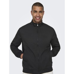 ONLY & SONS Alexander Harrington Jakke - Sort