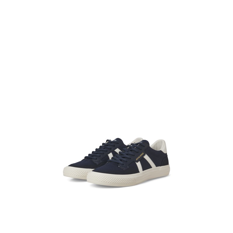 JACK & JONES Morden Canvas Special Trainers - Navy Blazer