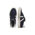 JACK & JONES Morden Canvas Special Trainers - Navy Blazer