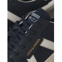 JACK & JONES Morden Canvas Special Trainers - Navy Blazer