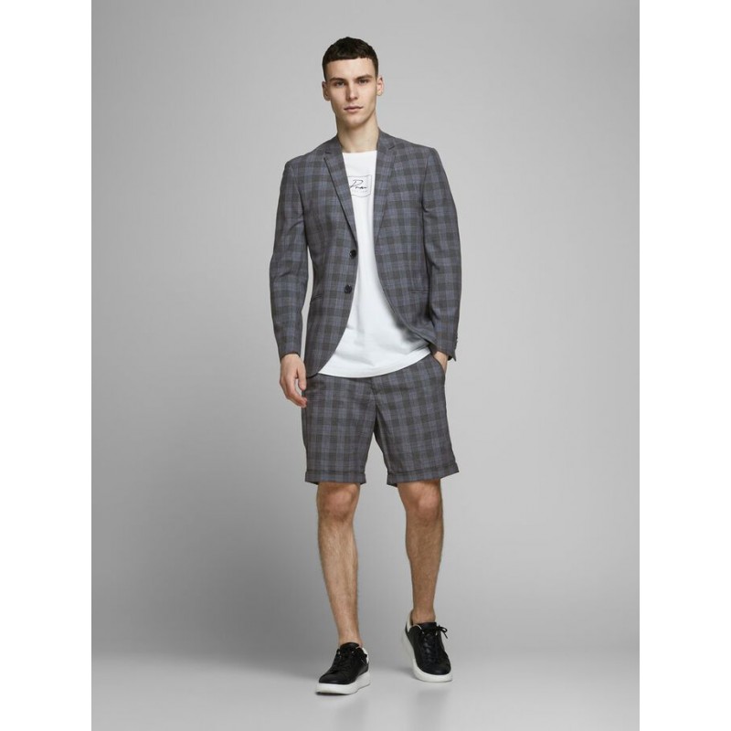 JACK & JONES Connor Shorts - Grå/hvid