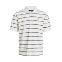 JACK & JONES Jprbluwin Polo Kortærmet Stripe - Cloud Dancer