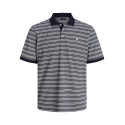 JACK & JONES Jprbluwin Polo Kortærmet Stripe - Night Sky