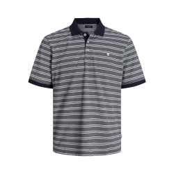JACK & JONES Jprbluwin Polo Kortærmet Stripe - Night Sky