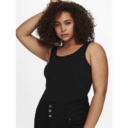 ONLY CARMAKOMA Time Tank Top - Sort