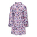 KIDS ONLY Veneda L/S Kort Kjole - Clear Sky