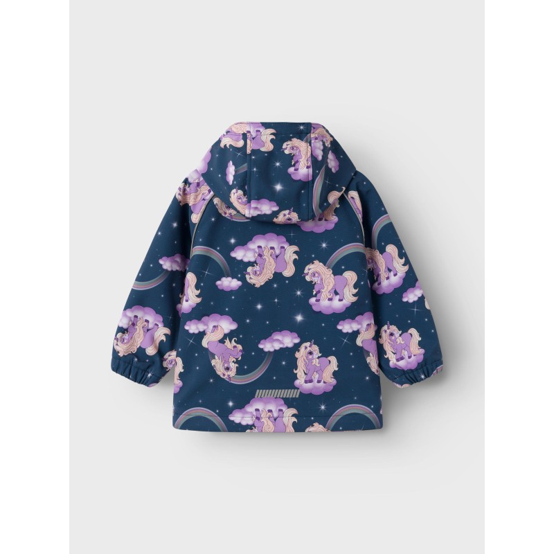 NAME IT Mini Funktionel Softshell Jakke Med Enhjørninger Og Regnbuer - Big Dipper