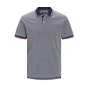 JACK & JONES Jprbluwin Polo Kortærmet  Pls - Mood Indigo