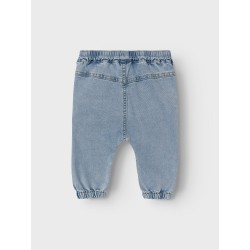 NAME IT Baby Ben U-Form Jeans - Light Blue Denim