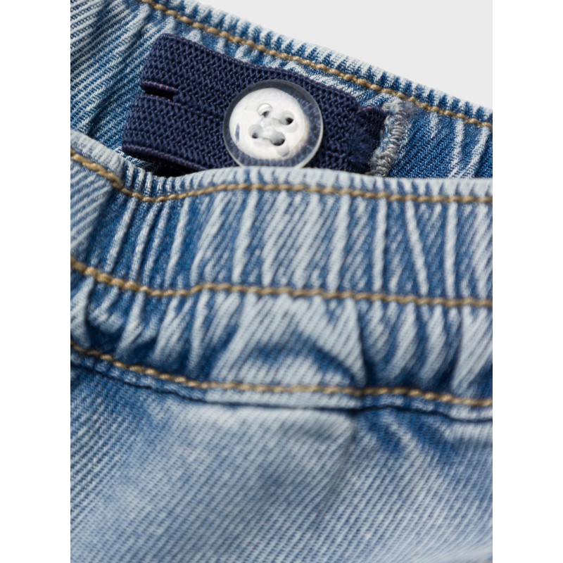 NAME IT Baby Ben U-Form Jeans - Light Blue Denim