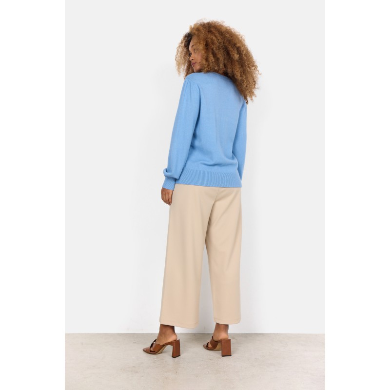 SOYACONCEPT Kanita Strik Pullover - Blå