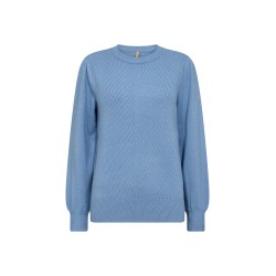 SOYACONCEPT Kanita Strik Pullover - Blå