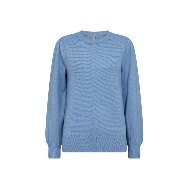 SOYACONCEPT Kanita Strik Pullover - Blå